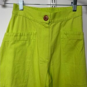 Ilana Kohn Chibi Barrel Leg Pants in Neon, XS